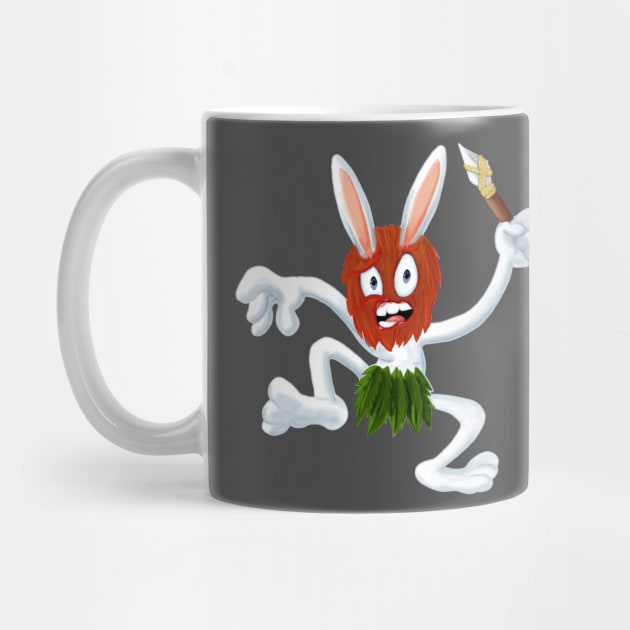 TRIBAL RABBIT by droidmonkey